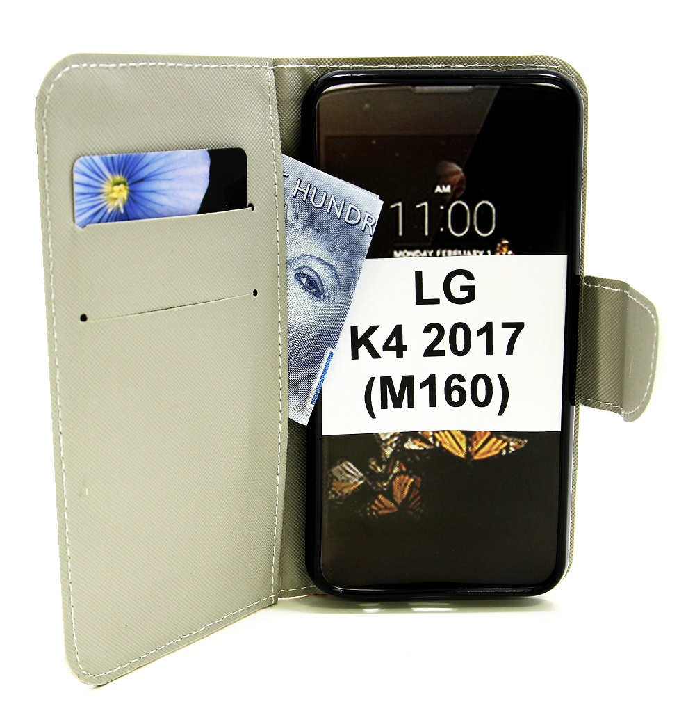 billigamobilskydd.seDesignwallet LG K4 2017 (M160)