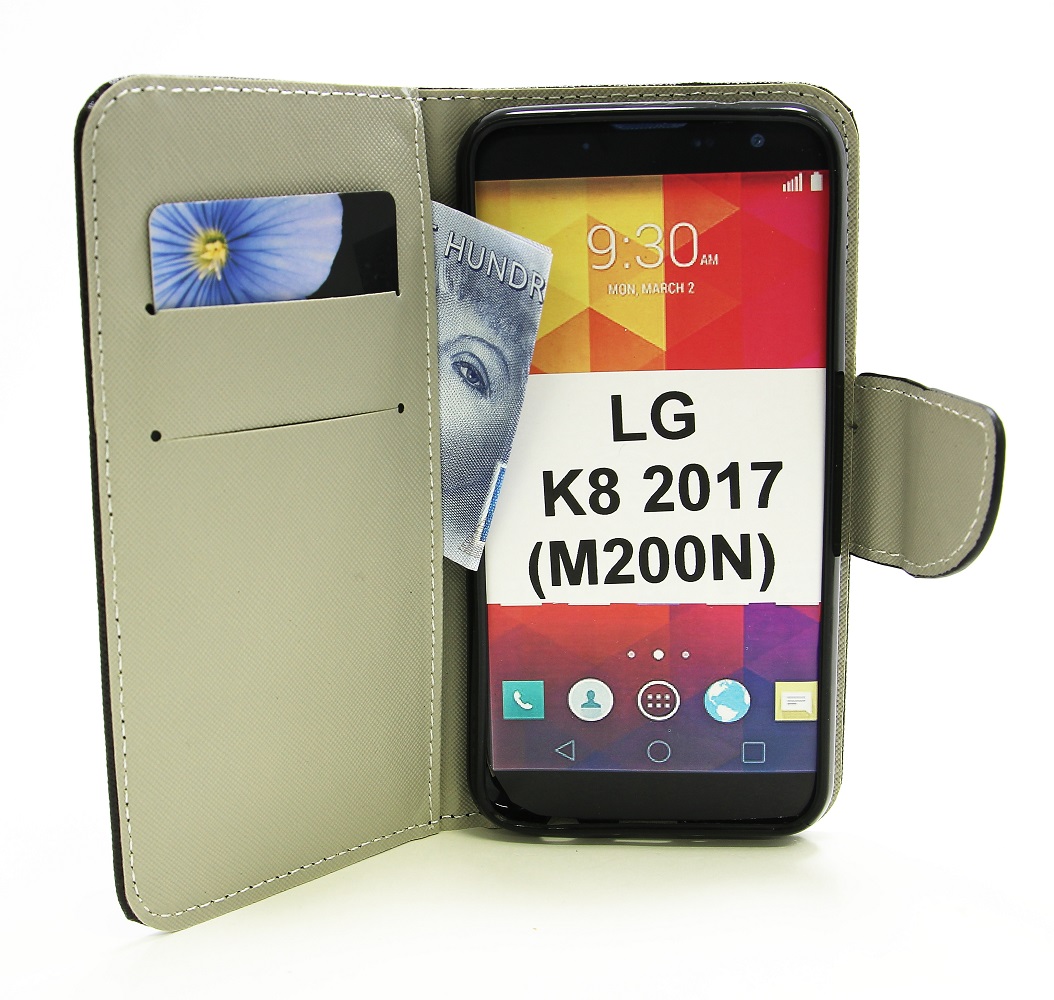 billigamobilskydd.seDesignwallet LG K8 2017 (M200N)
