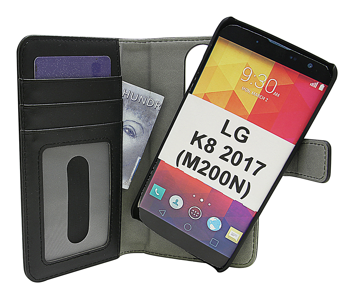 CoverInSkimblocker Magnet Fodral LG K8 2017 (M200N)
