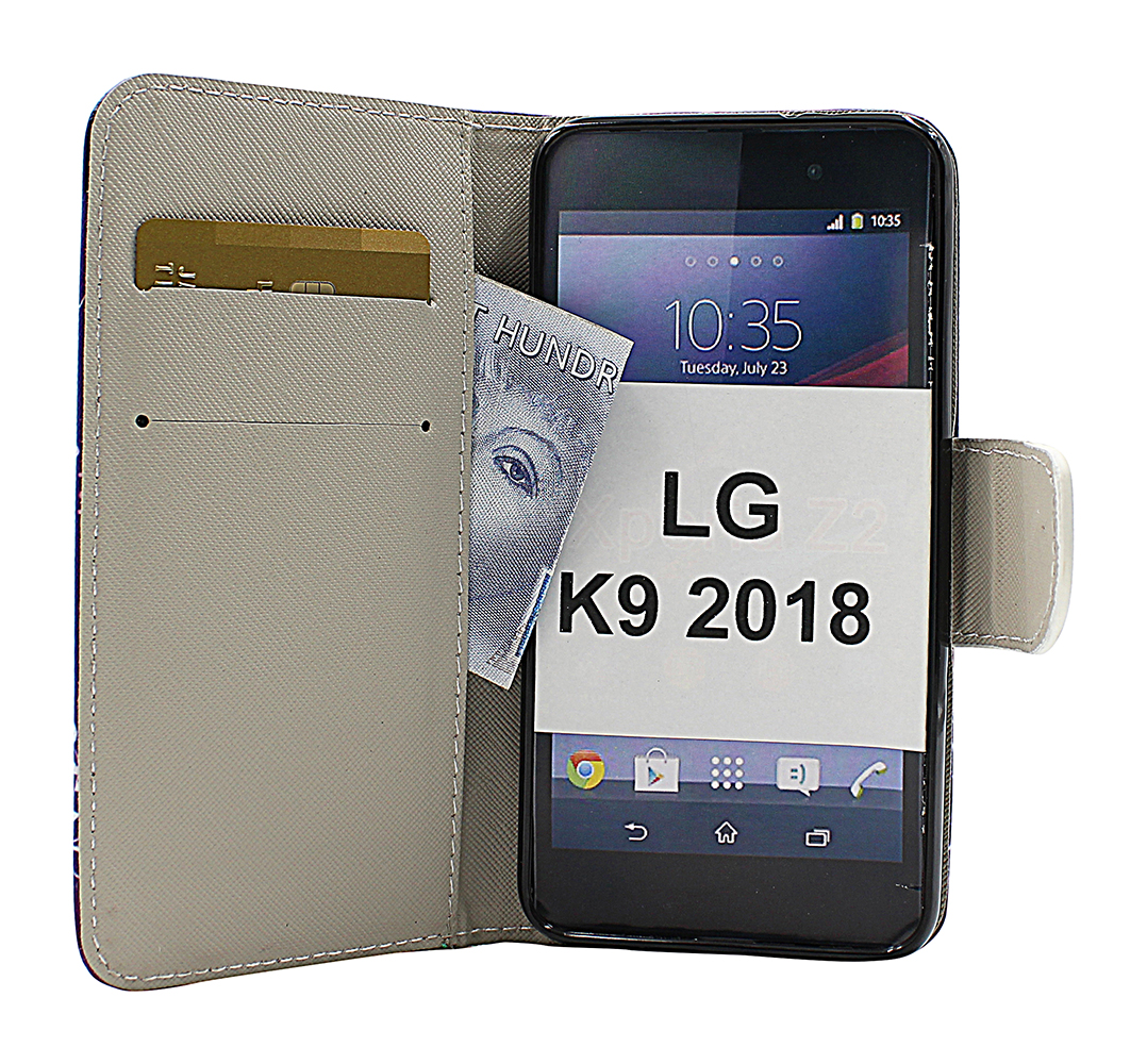 billigamobilskydd.seDesignwallet LG K9 2018 (LMX210)