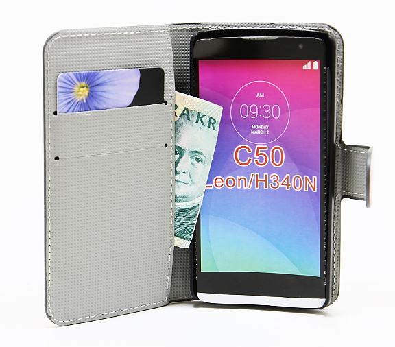 billigamobilskydd.seStandcase wallet LG Leon (C50 H340N H320)