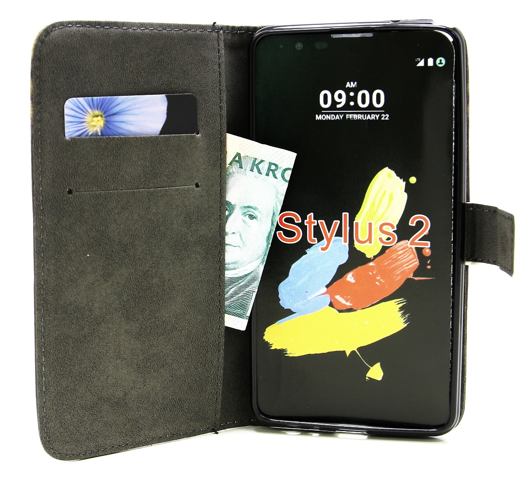 billigamobilskydd.seDesignwallet LG Stylus 2 (K520)