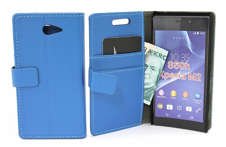 billigamobilskydd.seStandcase wallet Sony Xperia M2 (D2303)