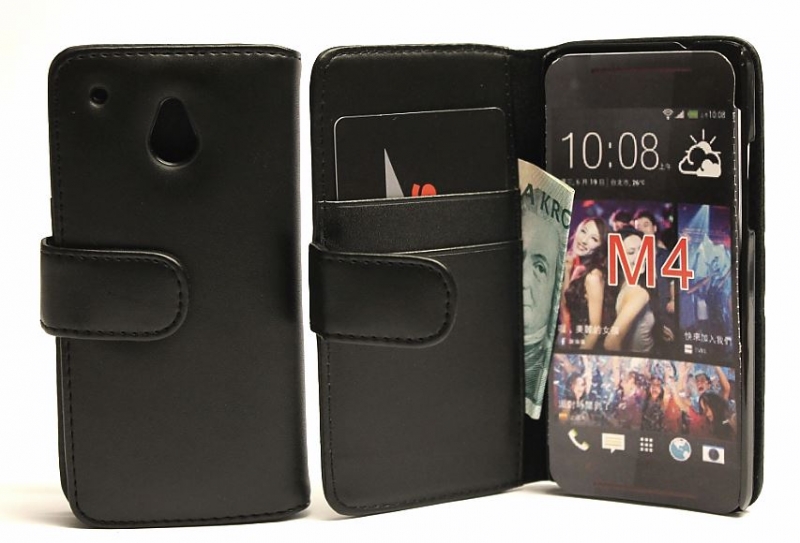 CoverInPlnboksfodral HTC One Mini (M4)