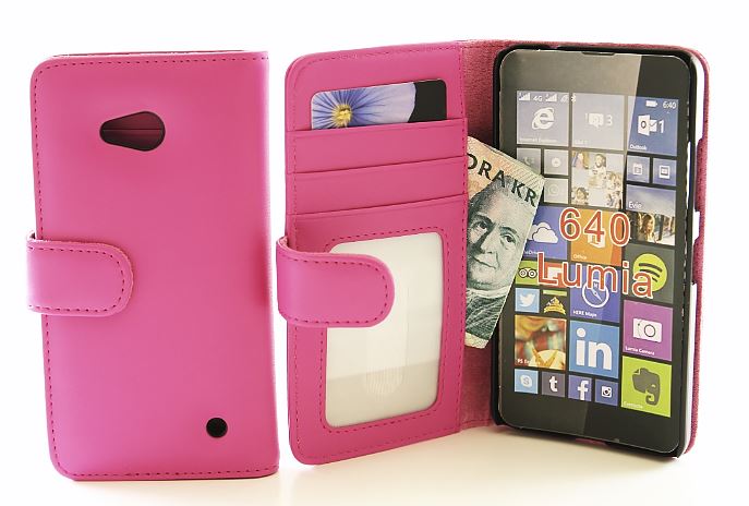 CoverInPlnboksfodral Microsoft Lumia 640 LTE