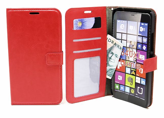 billigamobilskydd.seCrazy Horse wallet Microsoft Lumia 640 XL