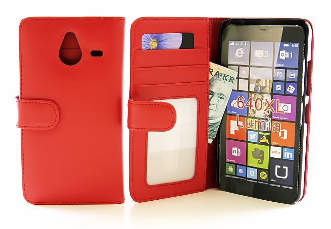 CoverInPlnboksfodral Microsoft Lumia 640 XL