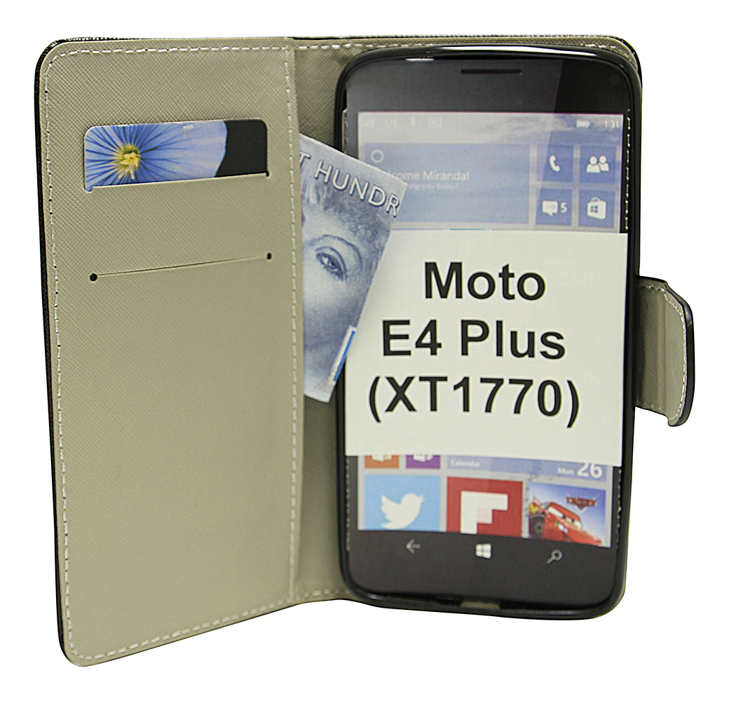 billigamobilskydd.seDesignwallet Moto E4 Plus (XT1770 / XT1771)