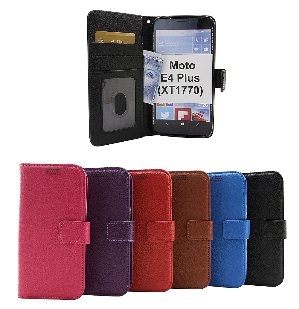 billigamobilskydd.seNew Standcase Wallet Moto E4 Plus (XT1770 / XT1771)