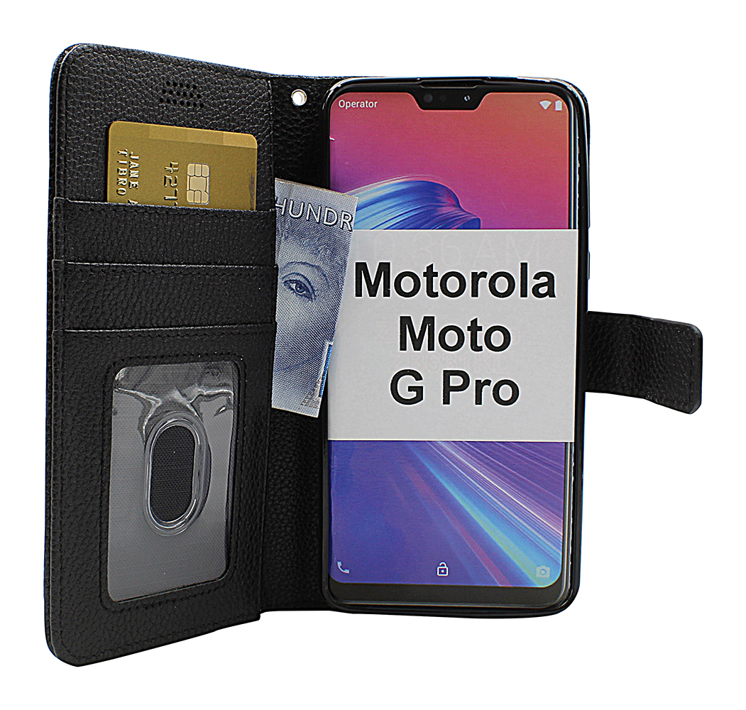billigamobilskydd.seNew Standcase Wallet Motorola Moto G Pro