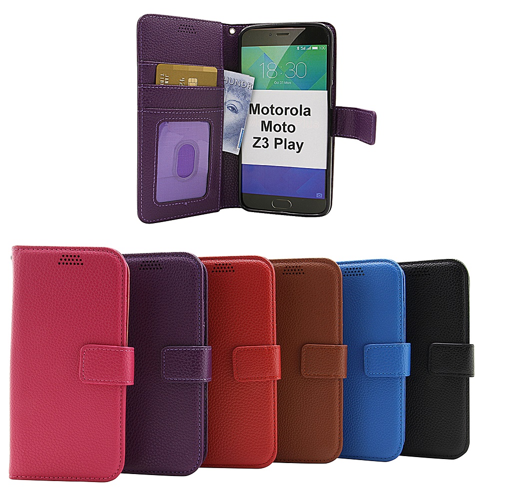 billigamobilskydd.seNew Standcase Wallet Motorola Moto Z3 Play