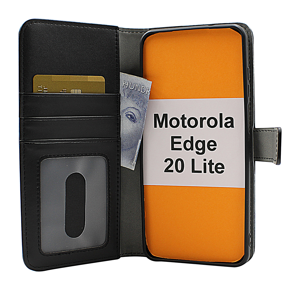 CoverInSkimblocker Magnet Fodral Motorola Edge 20 Lite