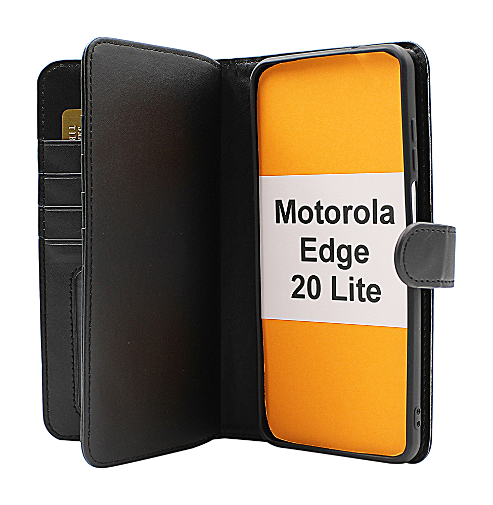 CoverInSkimblocker XL Magnet Fodral Motorola Edge 20 Lite