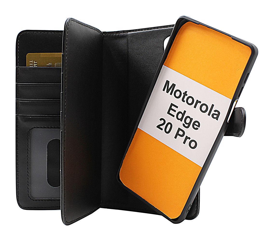 CoverInSkimblocker XL Magnet Fodral Motorola Edge 20 Pro