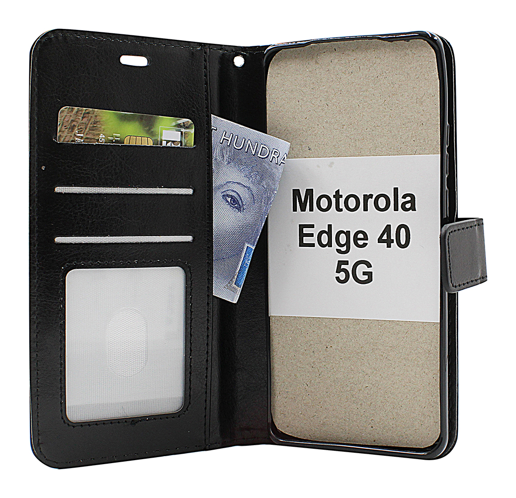 billigamobilskydd.seCrazy Horse Wallet Motorola Edge 40 5G