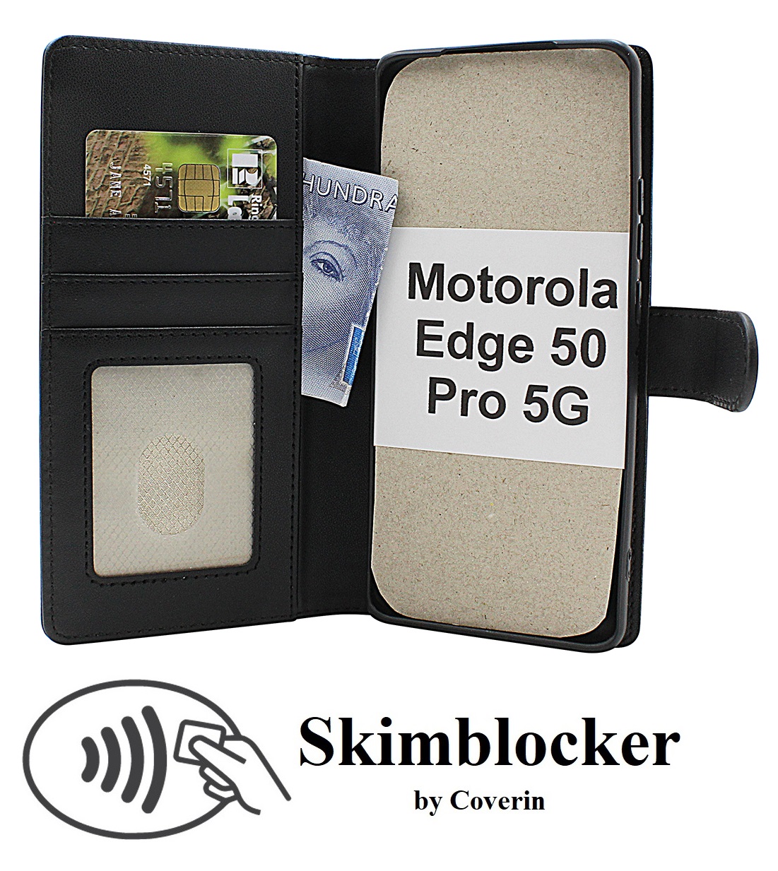 Product Image for Skimblocker Motorola Edge 50 Pro 5G Plånboksfodral
