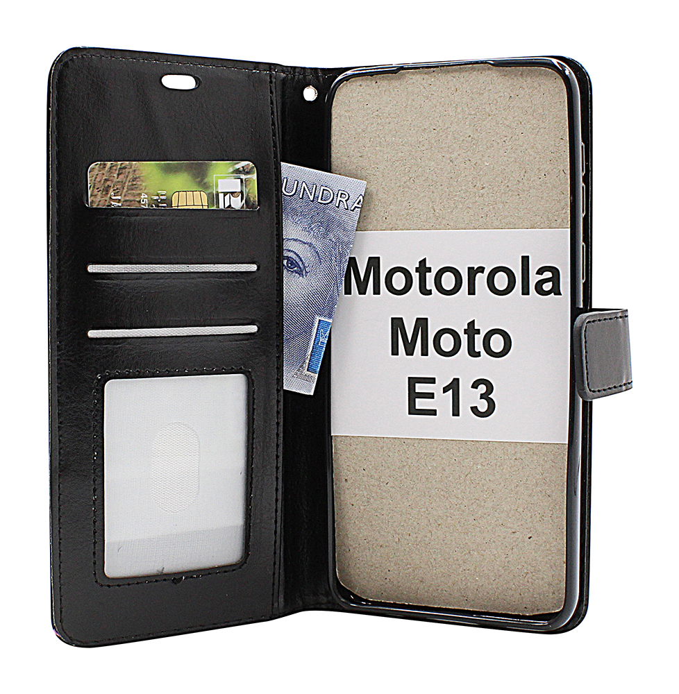 billigamobilskydd.seCrazy Horse Wallet Motorola Moto E13