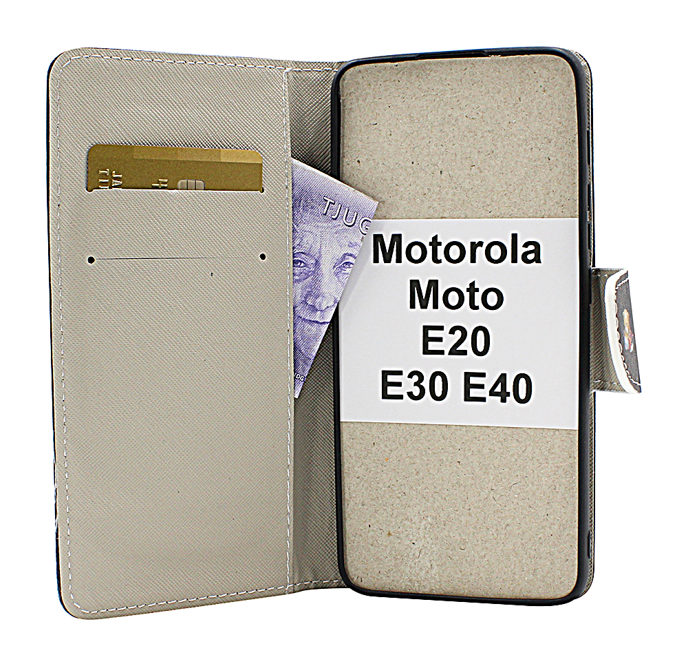 billigamobilskydd.seDesignwallet Motorola Moto E20 / E30 / E40