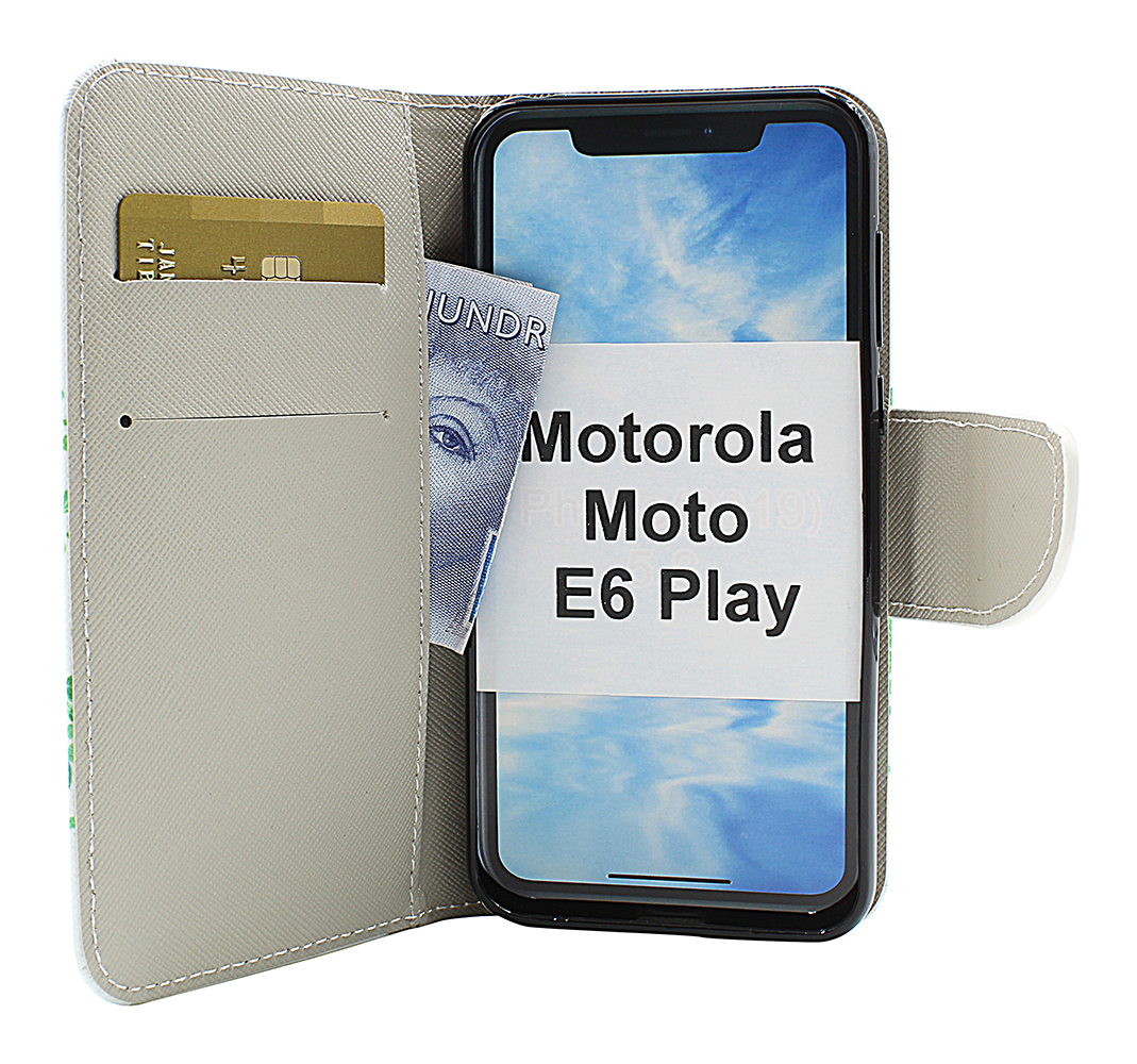 billigamobilskydd.seDesignwallet Motorola Moto E6 Play