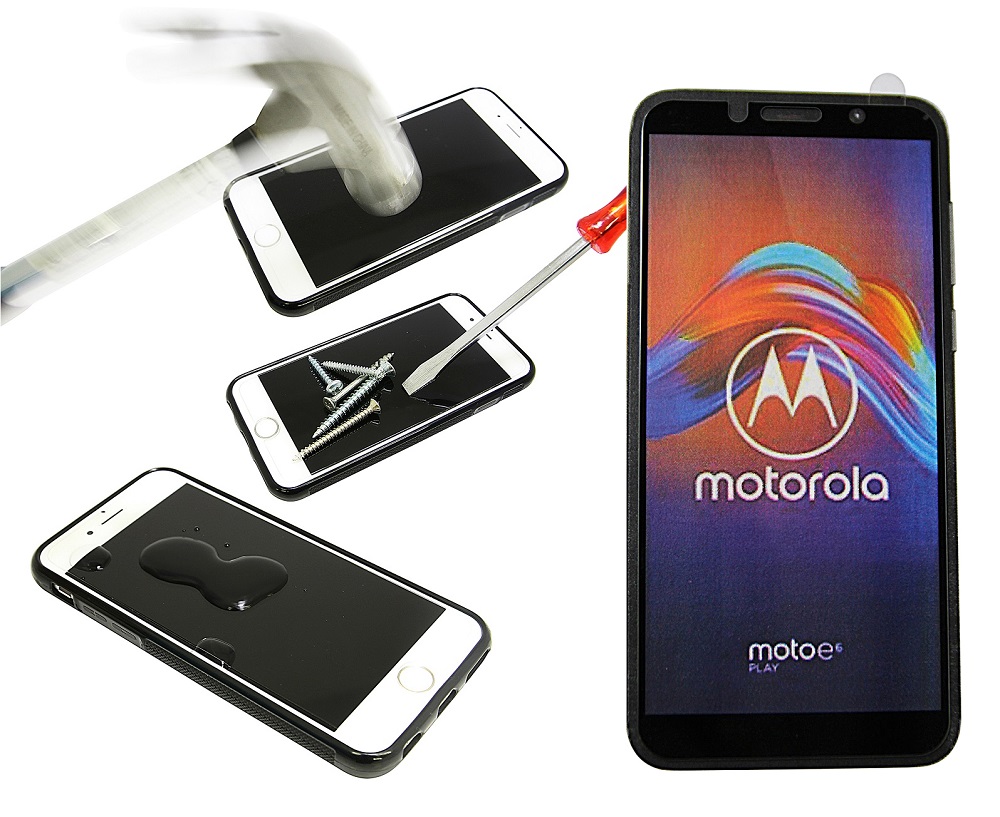 billigamobilskydd.seFull Frame Glas skydd Motorola Moto E6 Play