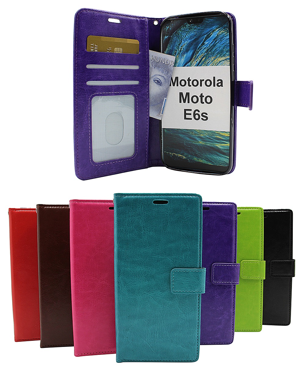 billigamobilskydd.seCrazy Horse Wallet Motorola Moto E6s