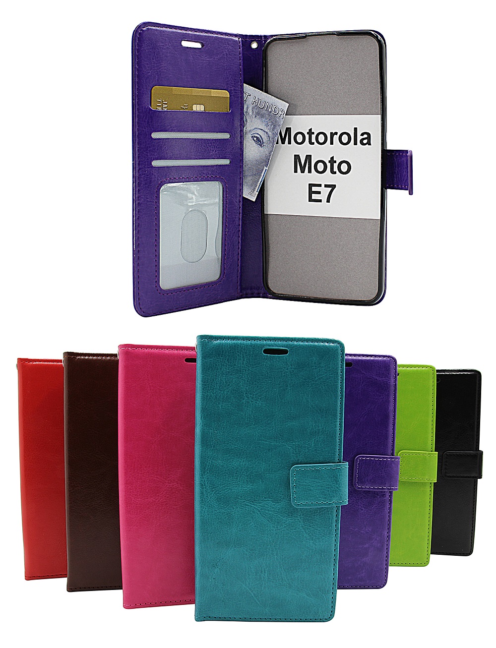 billigamobilskydd.seCrazy Horse Wallet Motorola Moto E7