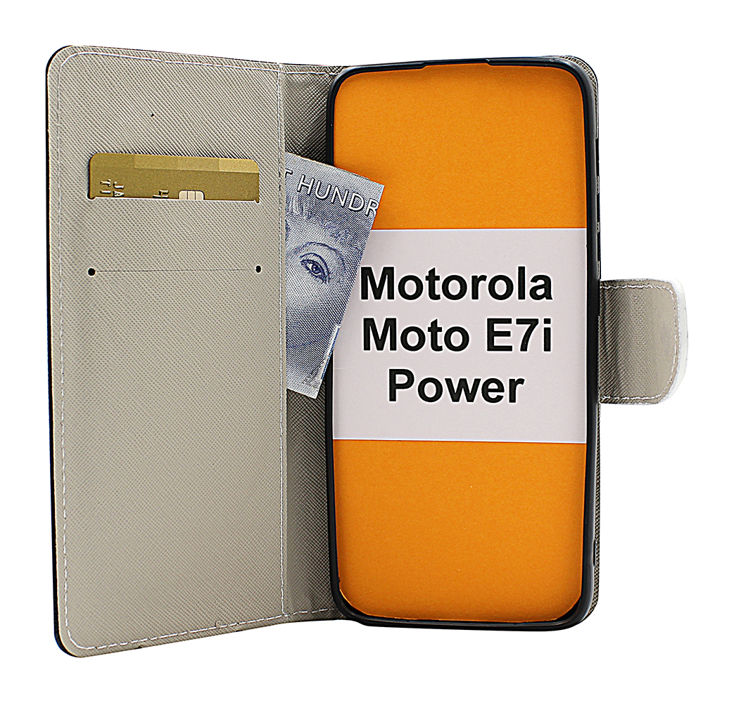 billigamobilskydd.seDesignwallet Motorola Moto E7i Power