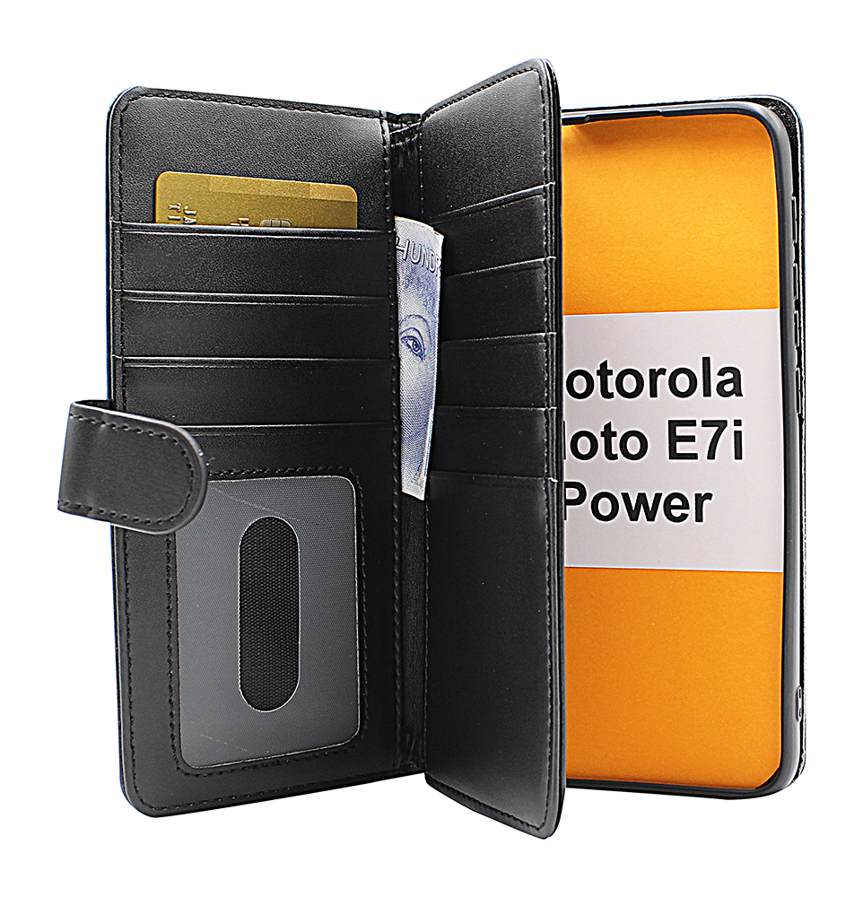 CoverInSkimblocker XL Wallet Motorola Moto E7i Power