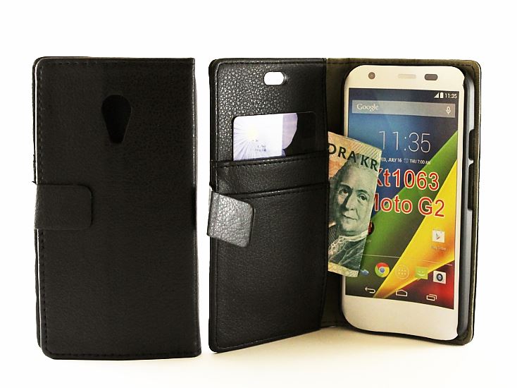 billigamobilskydd.seStandcase wallet Motorola Moto G2 (XT1068)