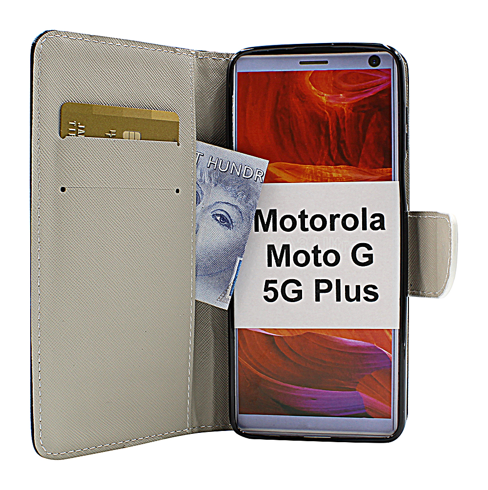 billigamobilskydd.seDesignwallet Motorola Moto G 5G Plus