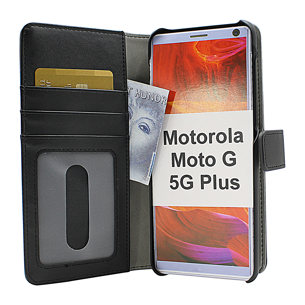 CoverInSkimblocker Magnet fodral Motorola Moto G 5G Plus