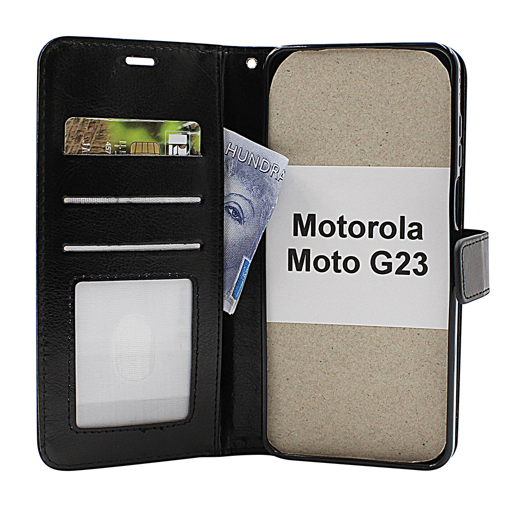 billigamobilskydd.seCrazy Horse Wallet Motorola Moto G23