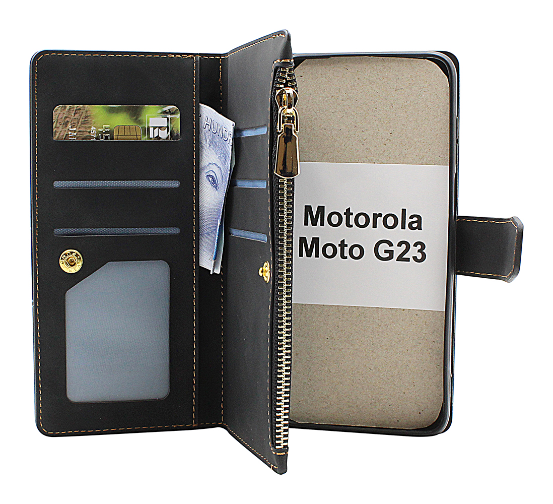 billigamobilskydd.seXL Standcase Lyxfodral Motorola Moto G23