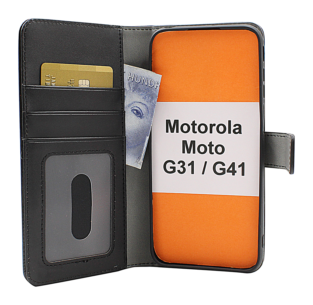 CoverInSkimblocker Magnet Fodral Motorola Moto G31/G41