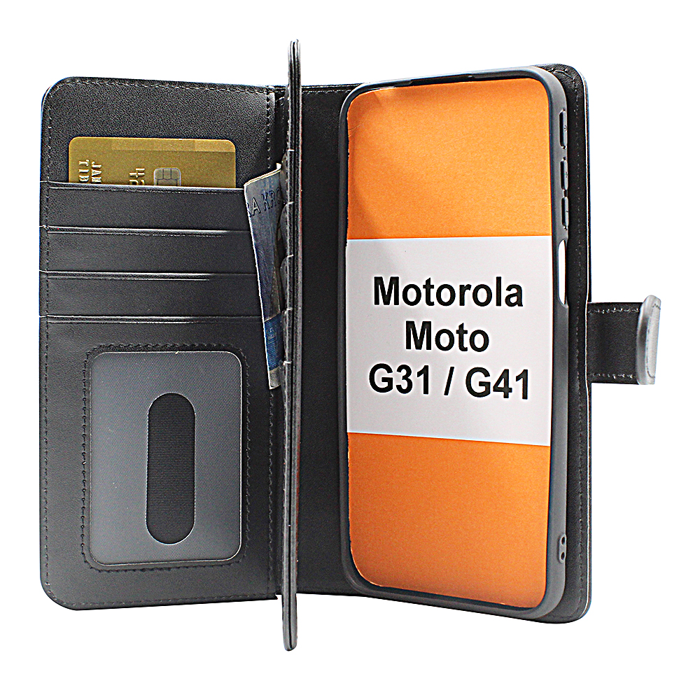 CoverInSkimblocker XL Magnet Fodral Motorola Moto G31/G41