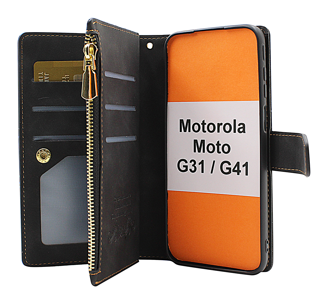 billigamobilskydd.seXL Standcase Lyxfodral Motorola Moto G31/G41