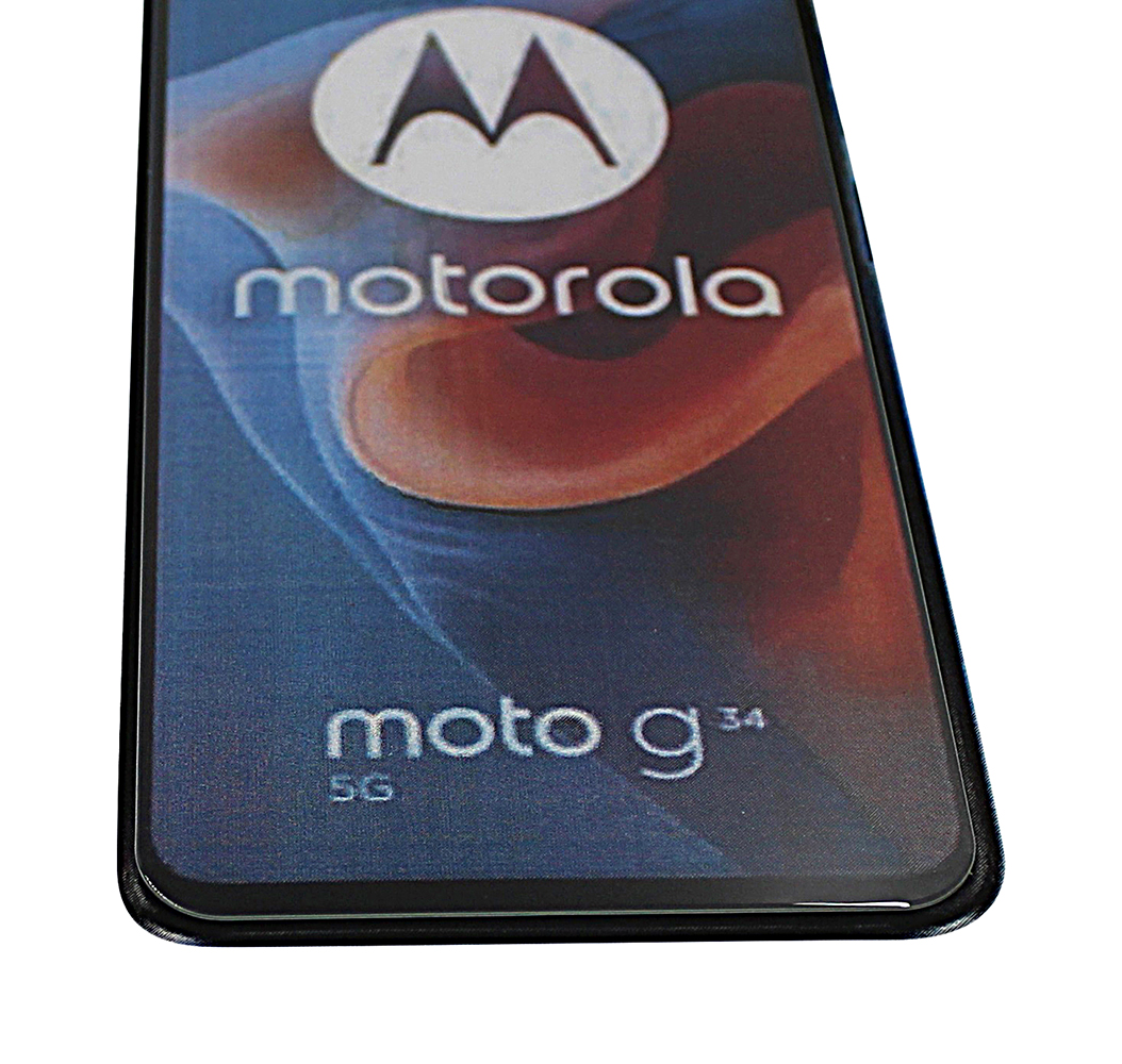 billigamobilskydd.seHrdat glas Motorola Moto G34 5G