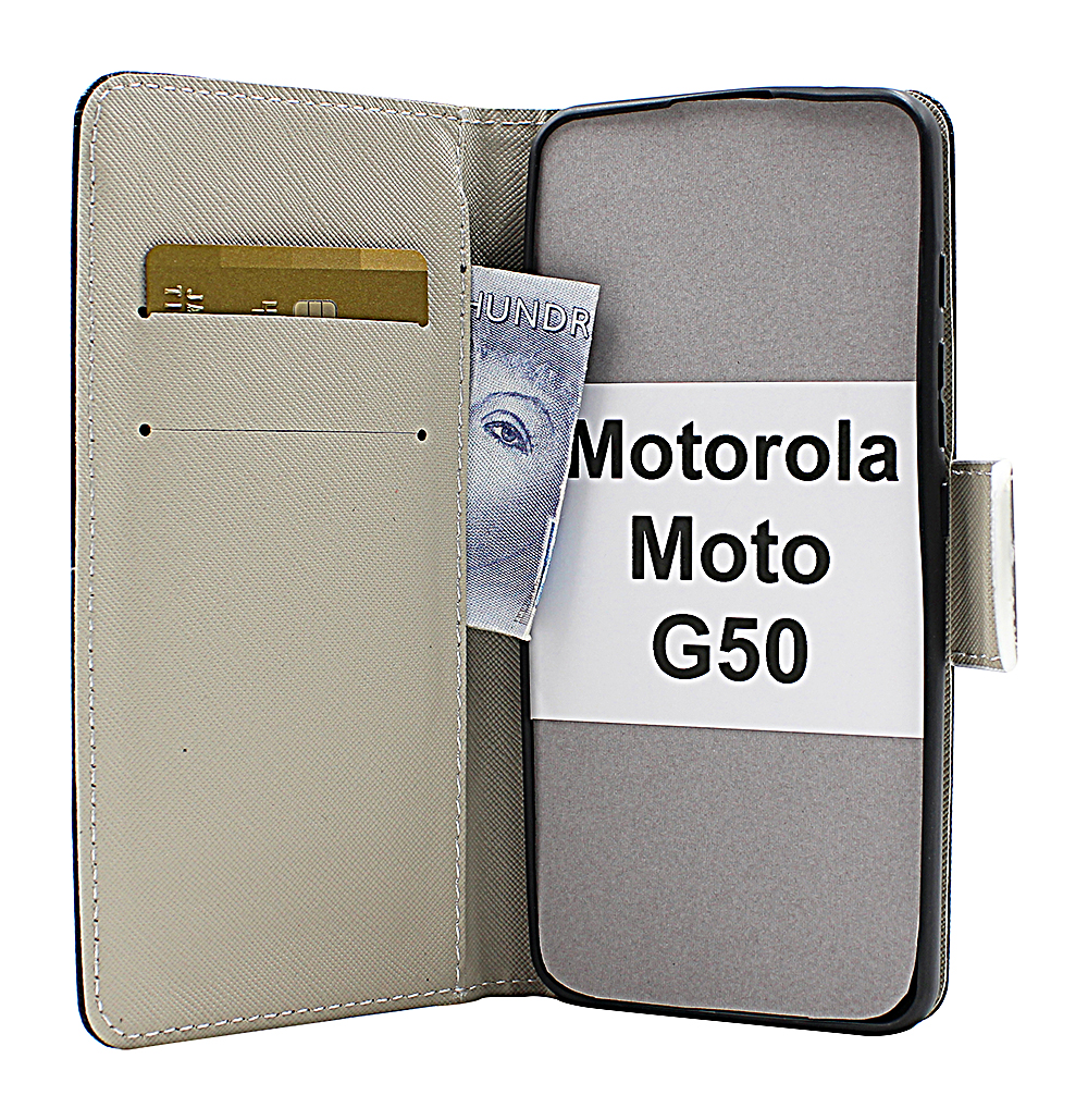 billigamobilskydd.seDesignwallet Motorola Moto G50