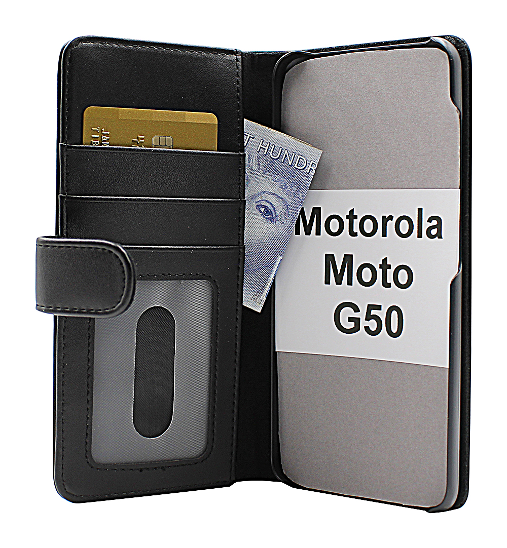 CoverInSkimblocker Plnboksfodral Motorola Moto G50