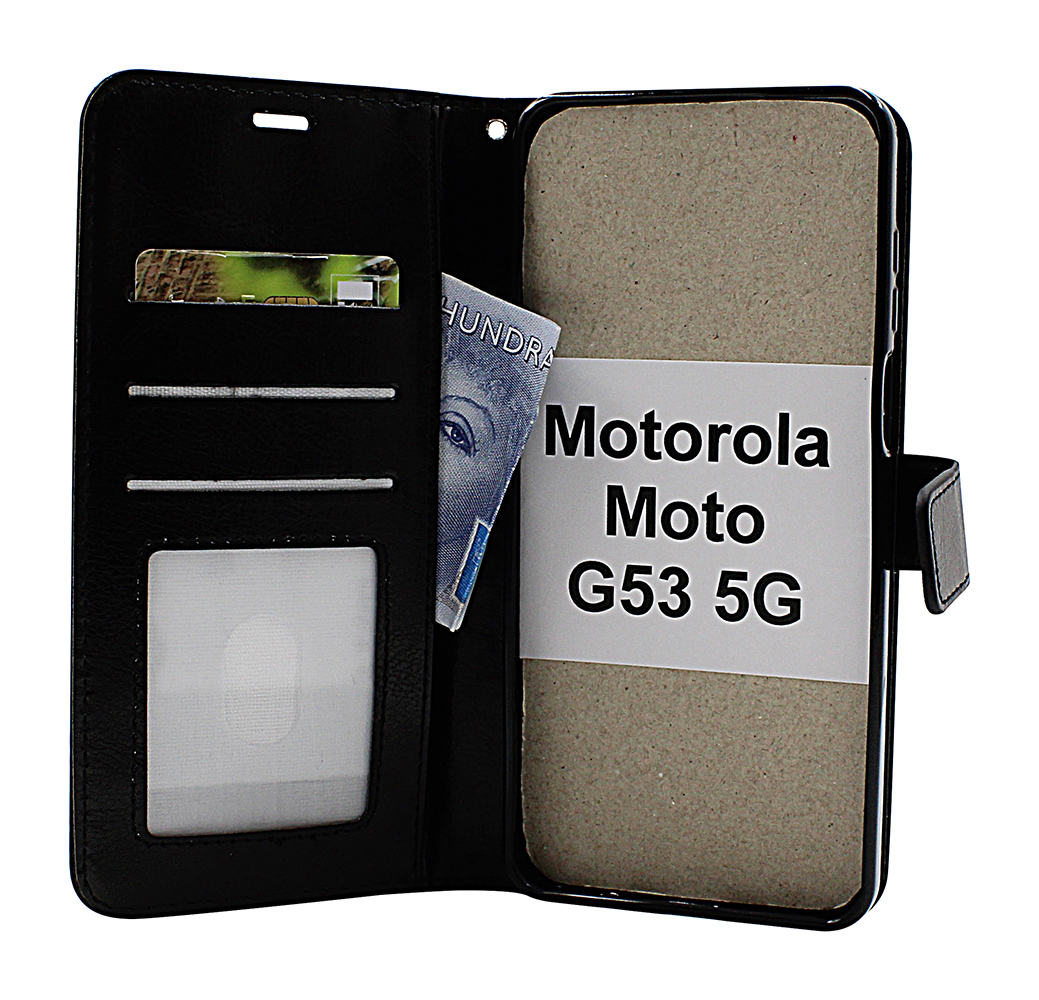billigamobilskydd.seCrazy Horse Wallet Motorola Moto G53 5G