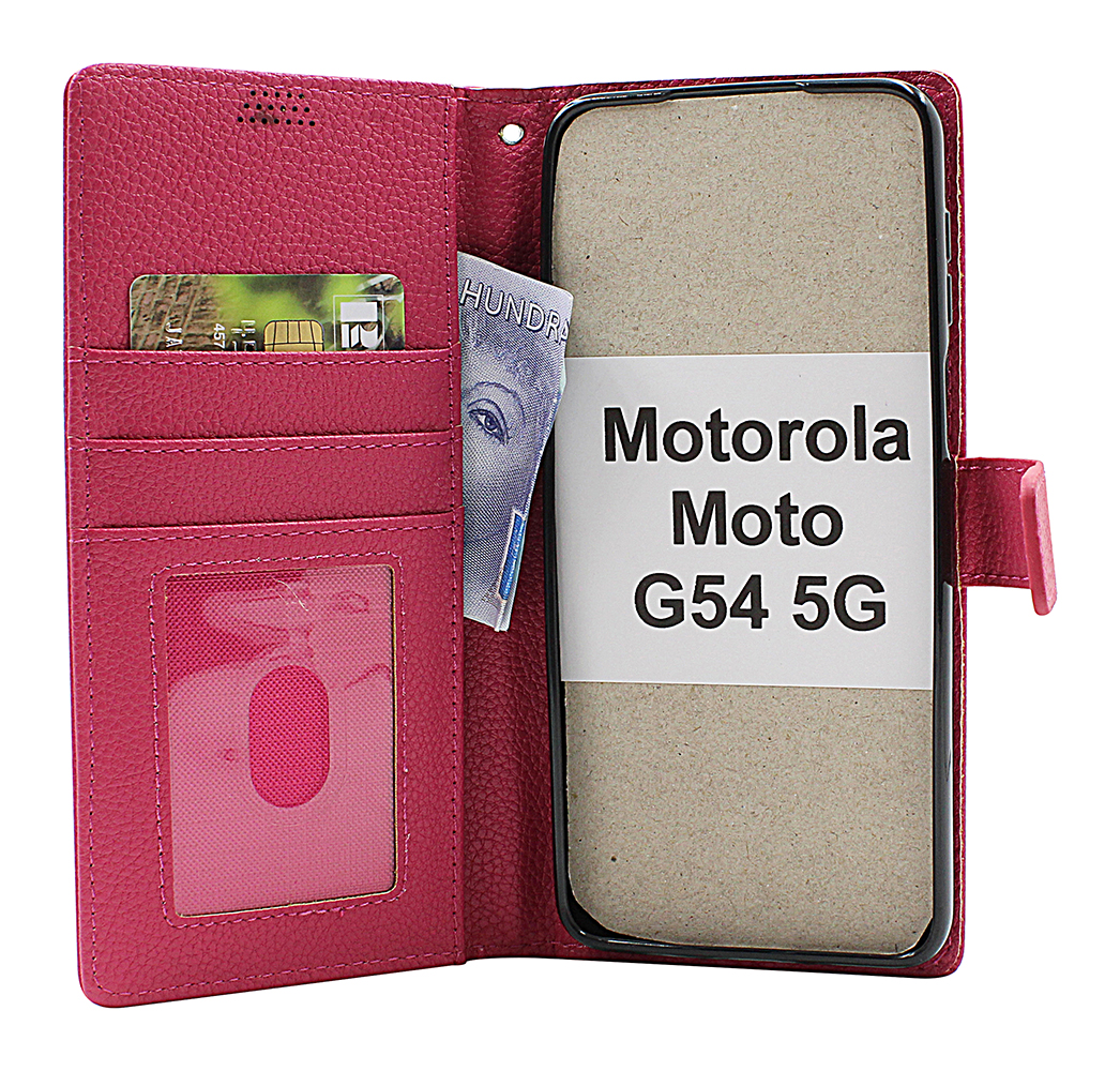 New Standcase Wallet Motorola Moto G54 5G