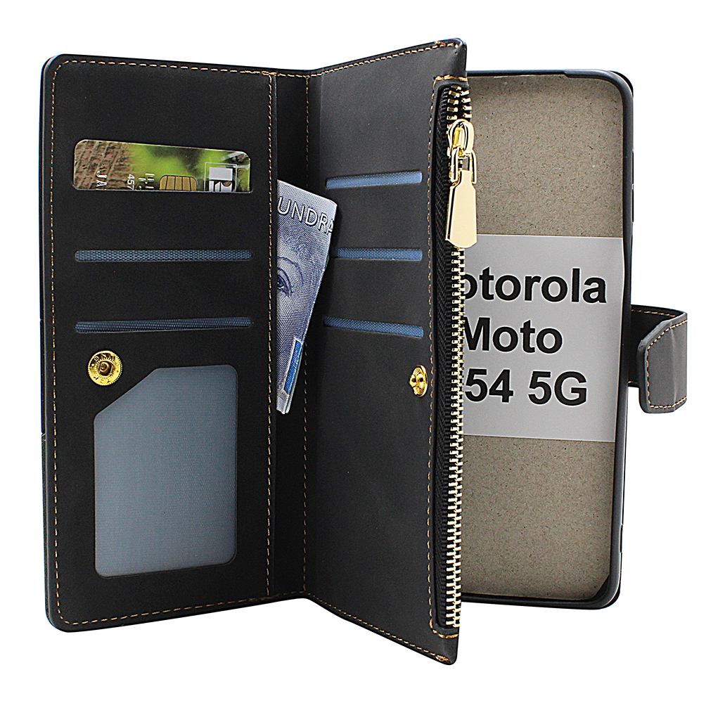 billigamobilskydd.seXL Standcase Lyxfodral Motorola Moto G54 5G