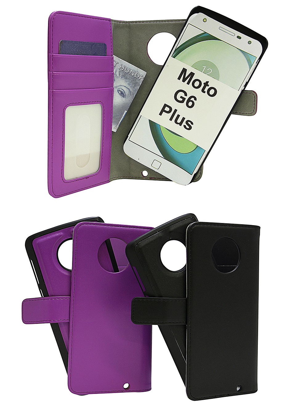 CoverInMagnet Fodral Motorola Moto G6 Plus