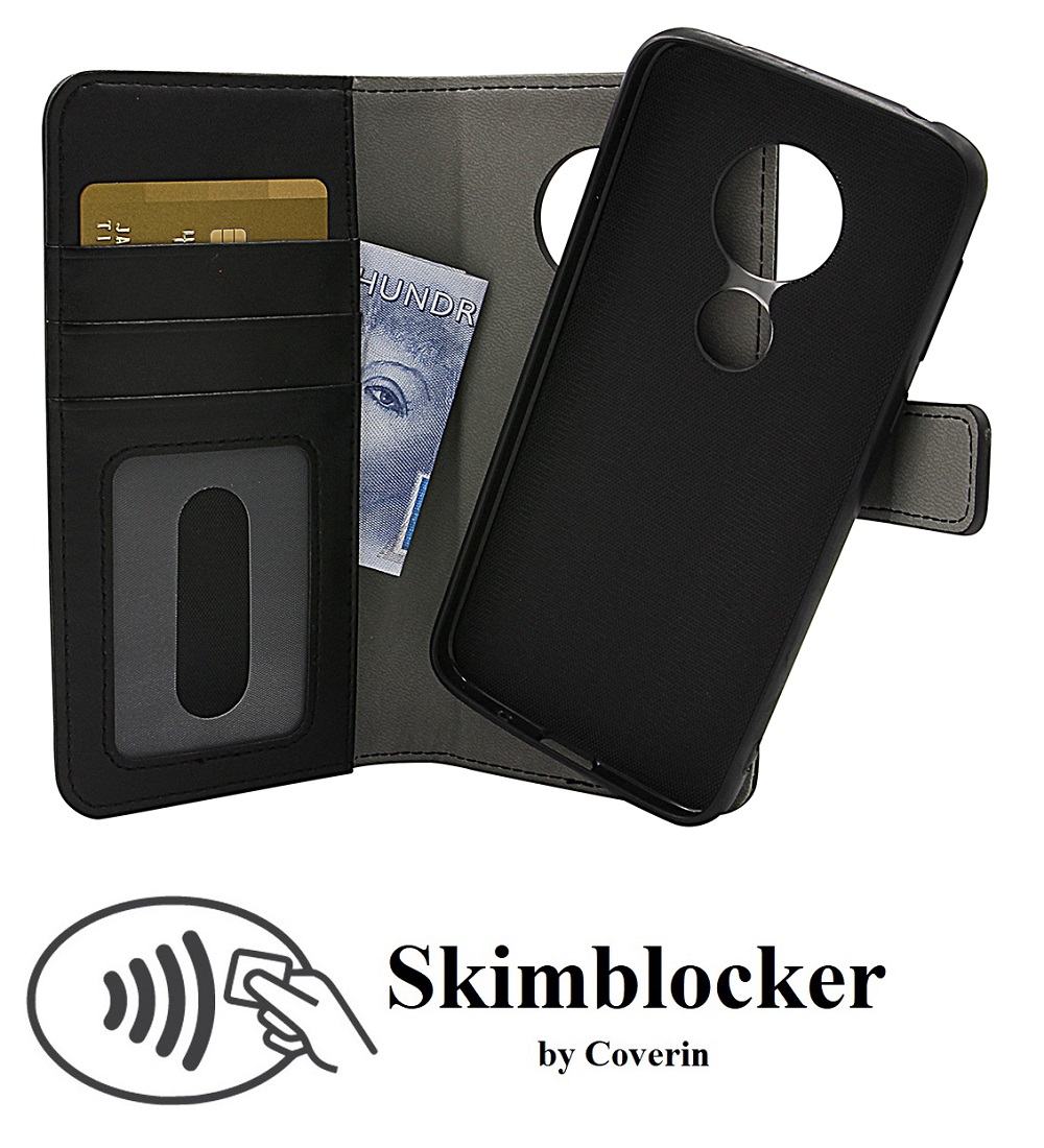billigamobilskydd.seSkimblocker Magnet Wallet Motorola Moto E6 Play