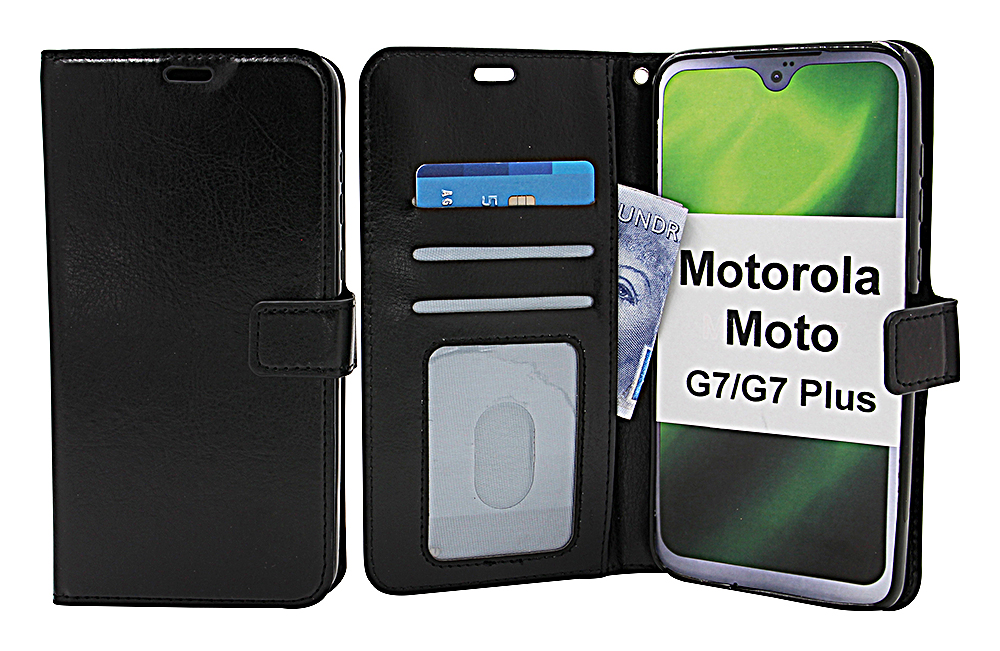billigamobilskydd.seCrazy Horse Wallet Motorola Moto G7 / Moto G7 Plus