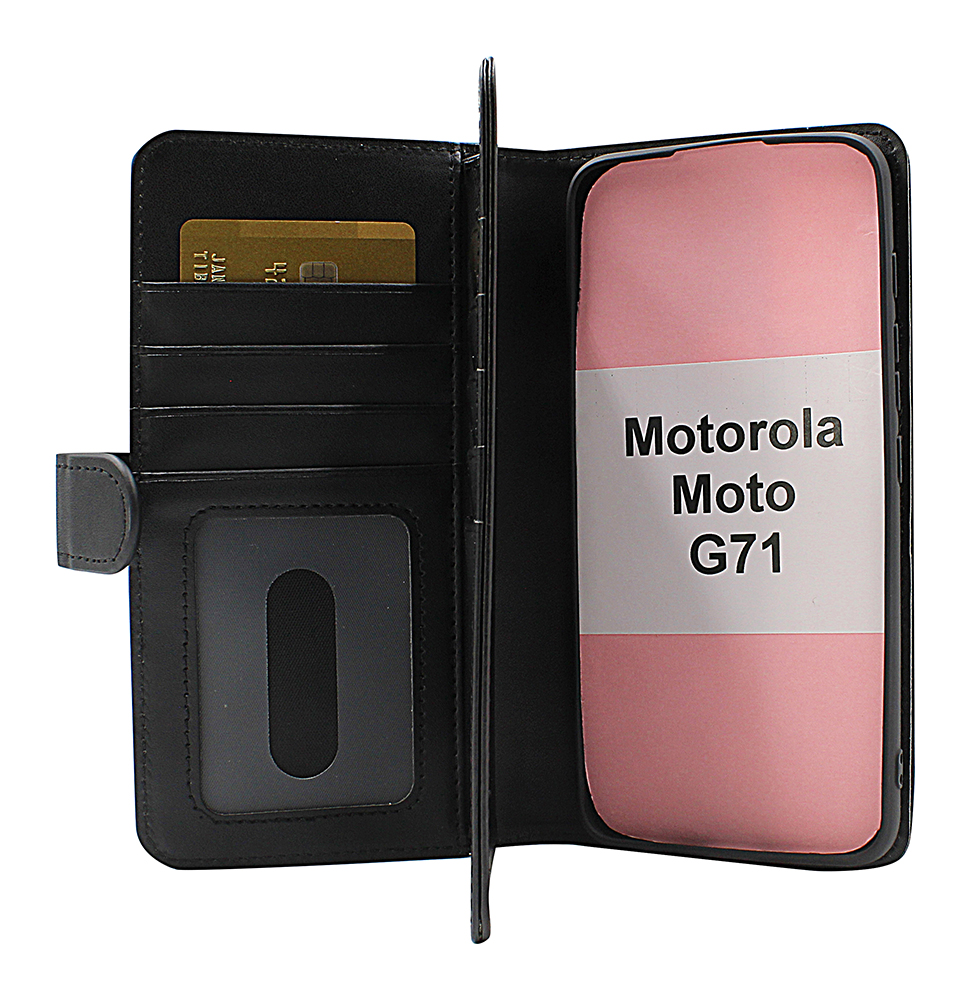CoverInSkimblocker XL Wallet Motorola Moto G71