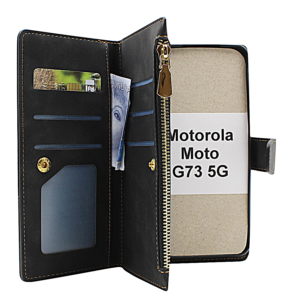 billigamobilskydd.seXL Standcase Lyxfodral Motorola Moto G73 5G