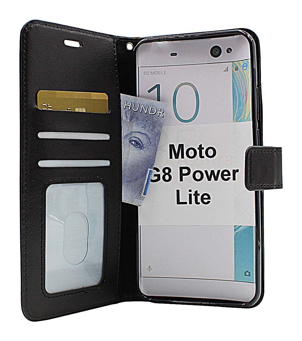 billigamobilskydd.seCrazy Horse Wallet Motorola Moto G8 Power Lite