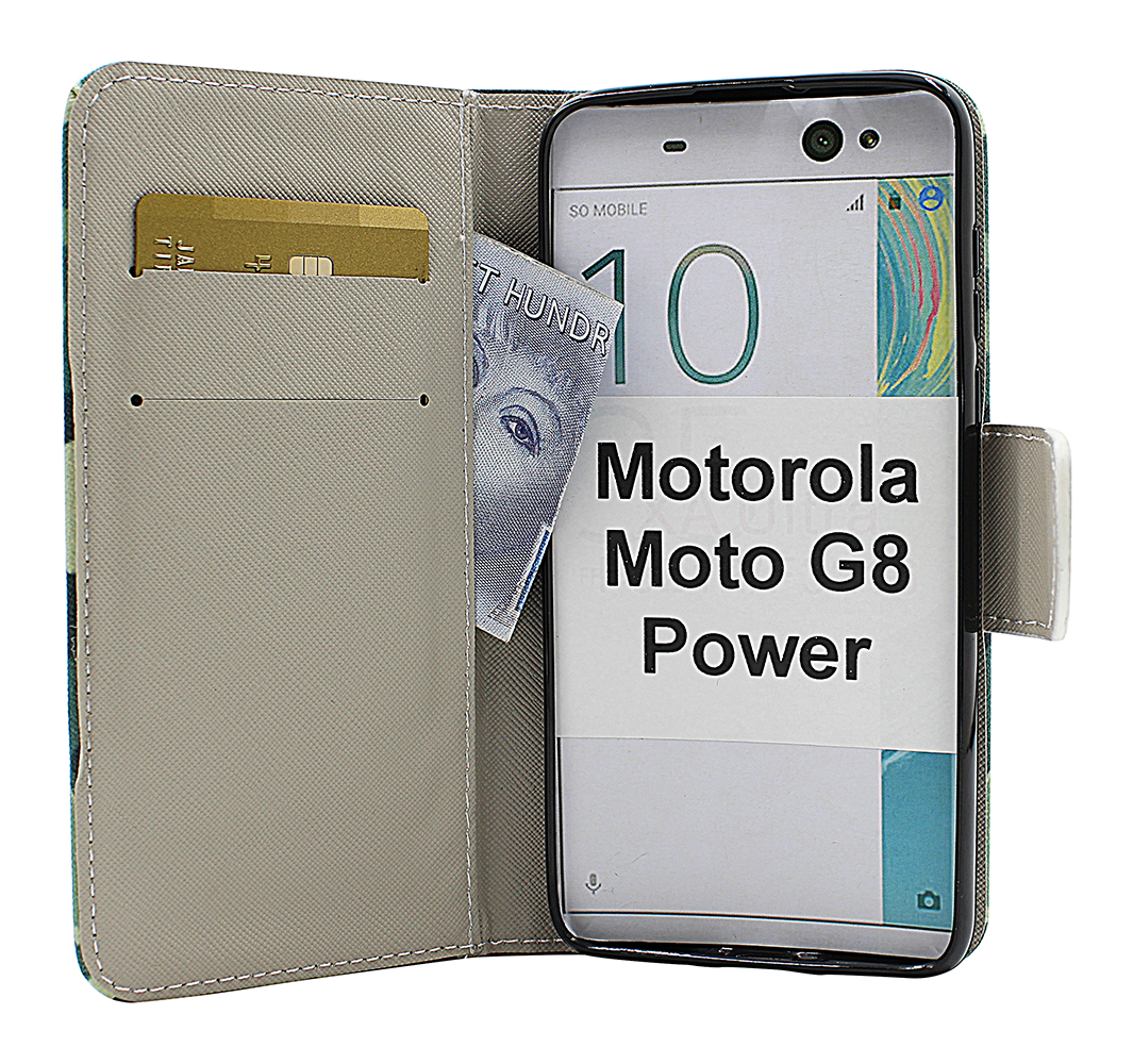 billigamobilskydd.seDesignwallet Motorola Moto G8 Power
