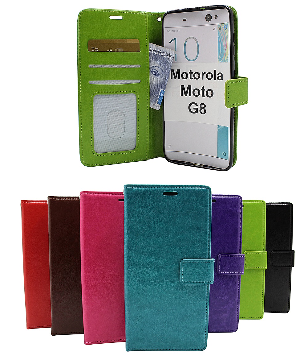 billigamobilskydd.seCrazy Horse Wallet Motorola Moto G8